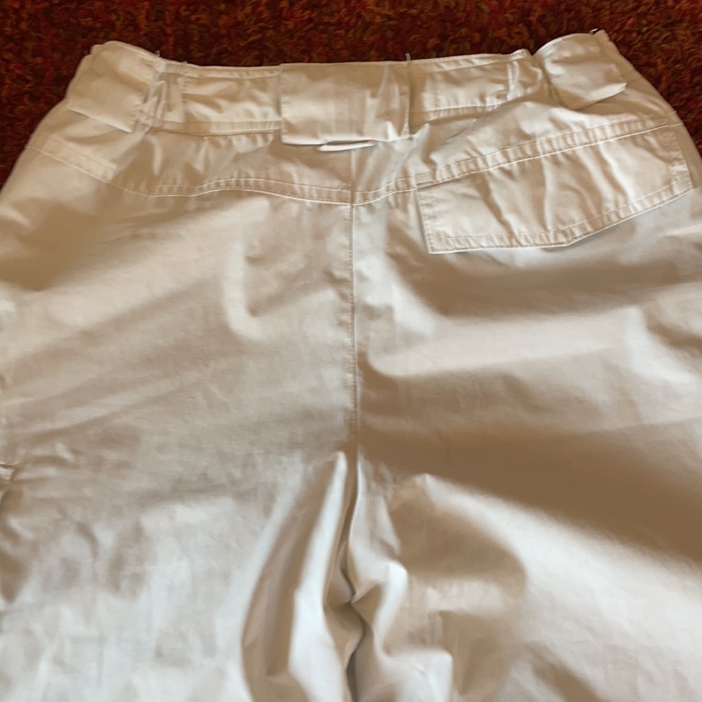 Big Girls Off-white Snow Pants - Picture 5 of 8